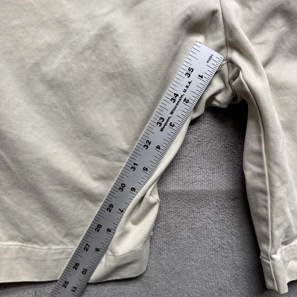 polo ralph lauren Shorts Mens 44B (fits 42)‎ Beige Flat Front 10